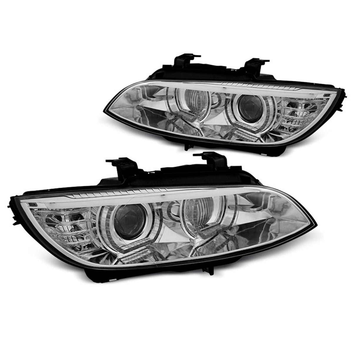 XENON Scheinwerfer Angel Eyes LED Chrom AFS passend für BMW E92/E93 06-10
