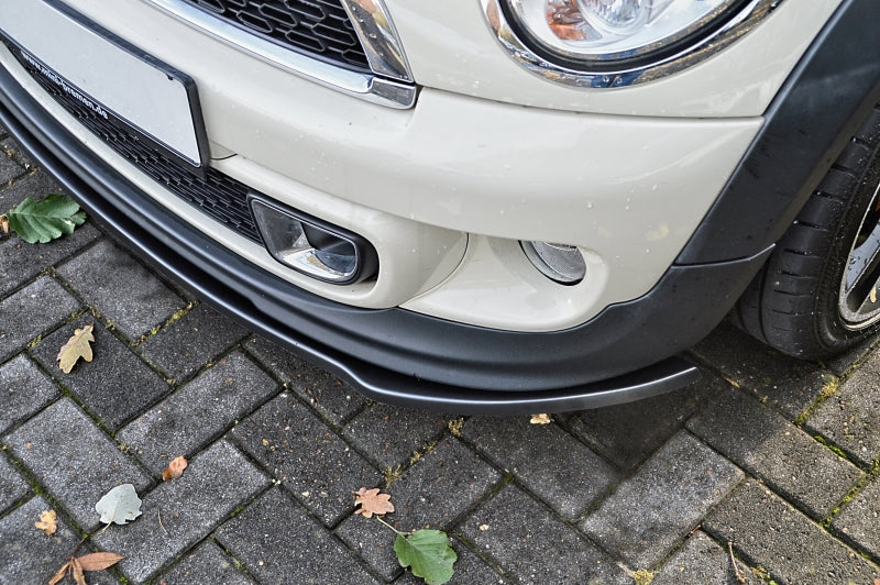 CUP Frontspoilerlippe ABS Mini Cooper R57 Ab Bj.: 2006-14 Schwarz Matt