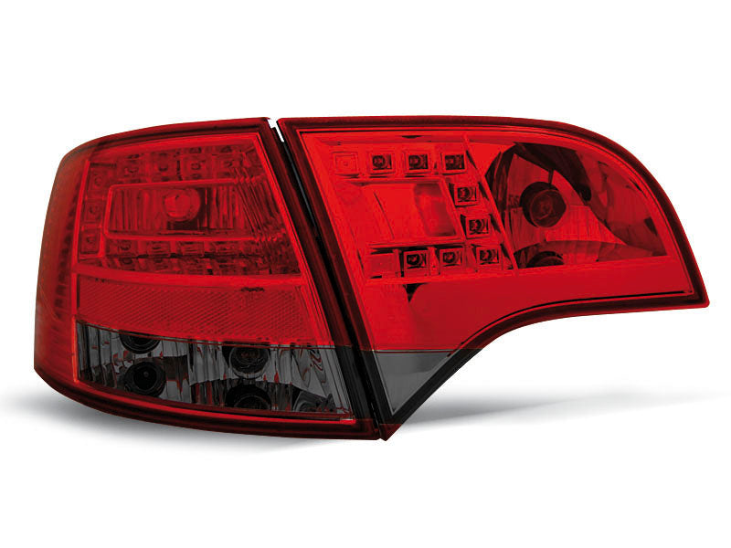 Tuning-Tec LED Rückleuchten für Audi A4 B7 (8E) Avant 04-08 rot/rauch