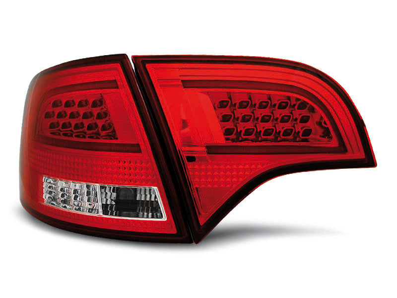 Tuning-Tec LED Rückleuchten für Audi A4 B7 (8E) Avant 04-08 rot/klar