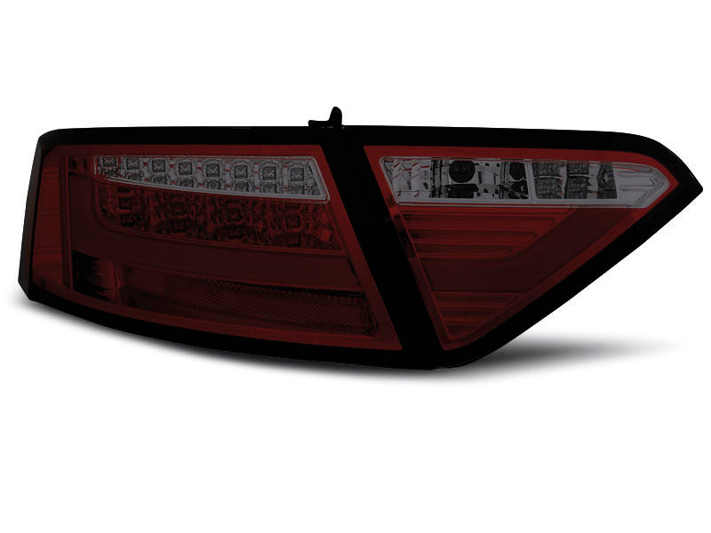 Tuning-Tec LED Lightbar Rückleuchten für Audi A5 07-11 rot/rauch