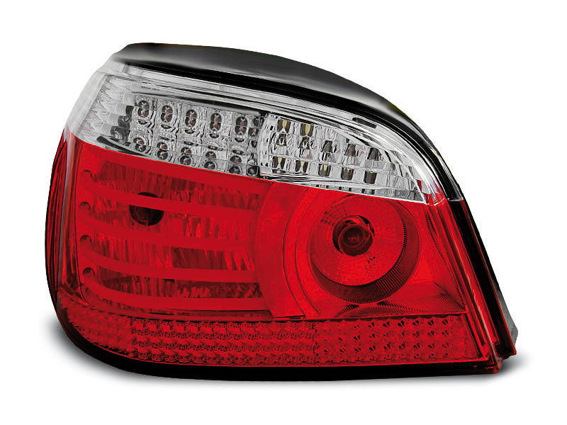 Tuning-Tec LED Rückleuchten für BMW 5er E60 Limousine 03-07 rot/klar mit LED Blinker