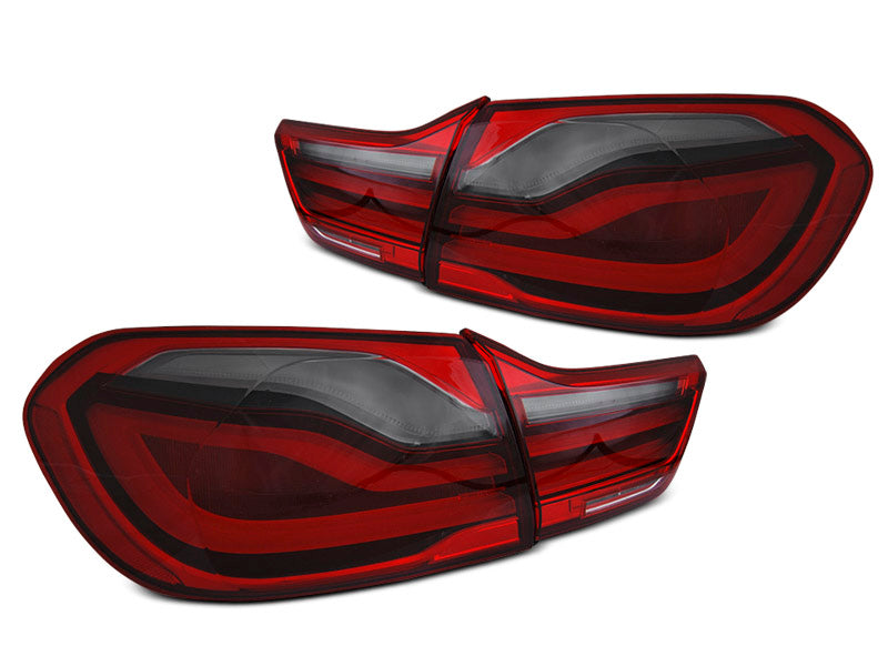 Tuning-Tec Voll LED Rückleuchten für BMW 4er F32 / F33 / F36 13-19 rot/rauch