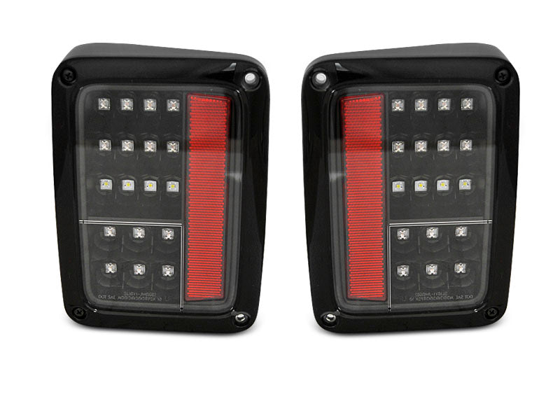 Tuning-Tec LED Rückleuchten für Chrysler Jeep Wrangler JK 07-18 schwarz