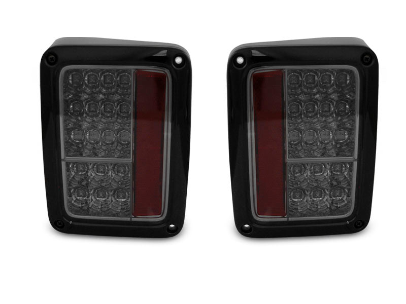 Tuning-Tec LED Rückleuchten für Chrysler Jeep Wrangler JK 07-18 schwarz/rauch