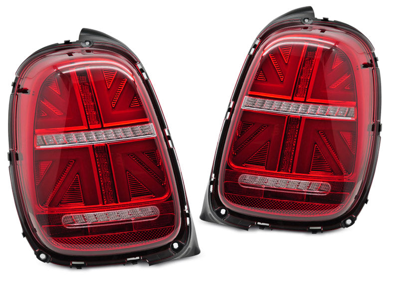 Tuning-Tec LED Rückleuchten für Mini Cooper F55 / F56 / F57 14-17 rot/klar mit dynamischen Blinkern