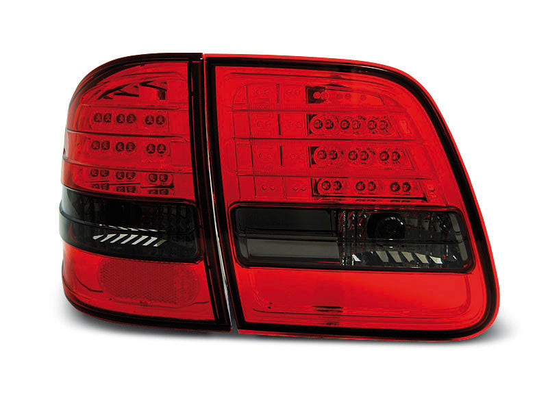 Tuning-Tec LED Rückleuchten für Mercedes Benz E-Klasse W210 T-Modell 95-02 rot/rauch