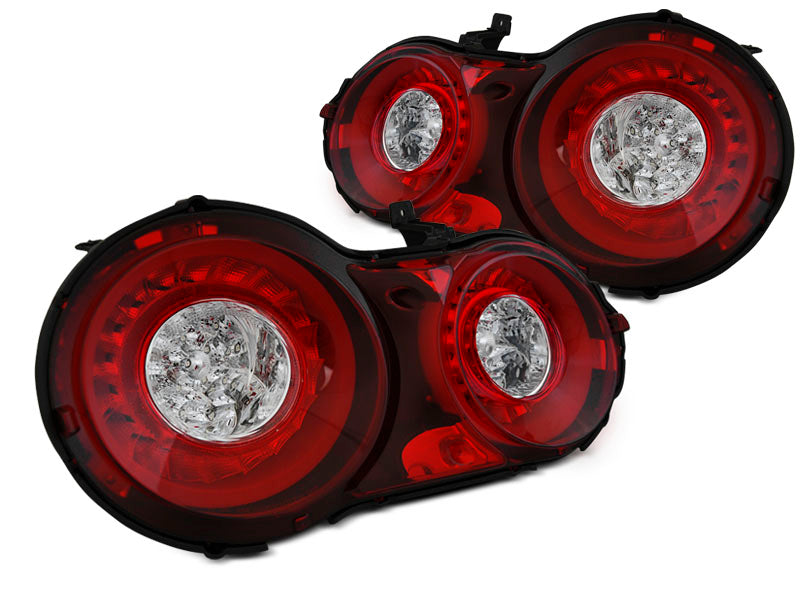 Tuning-Tec LED Lightbar Rückleuchten für Nissan GT-R 03-13 rot/klar mit LED Blinker