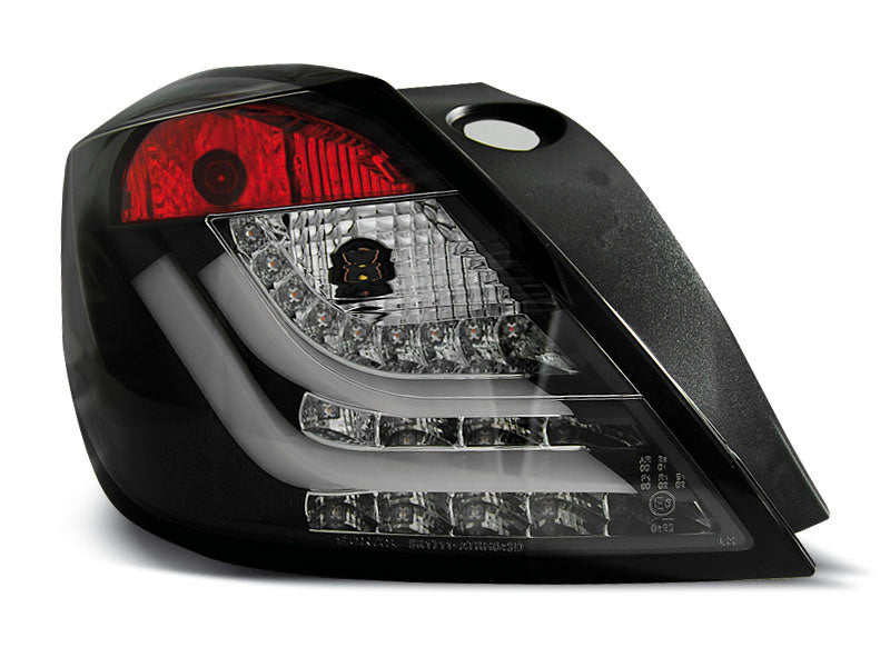 Tuning-Tec LED Lightbar Rückleuchten für Opel Astra H GTC (3-Türer) 04-09 schwarz