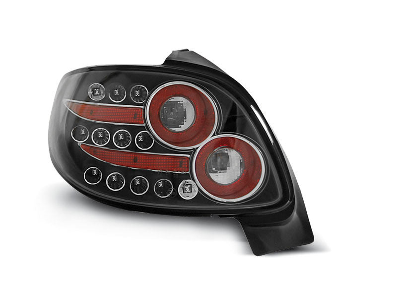 Tuning-Tec LED Rückleuchten für Peugeot 206 98-05 schwarz