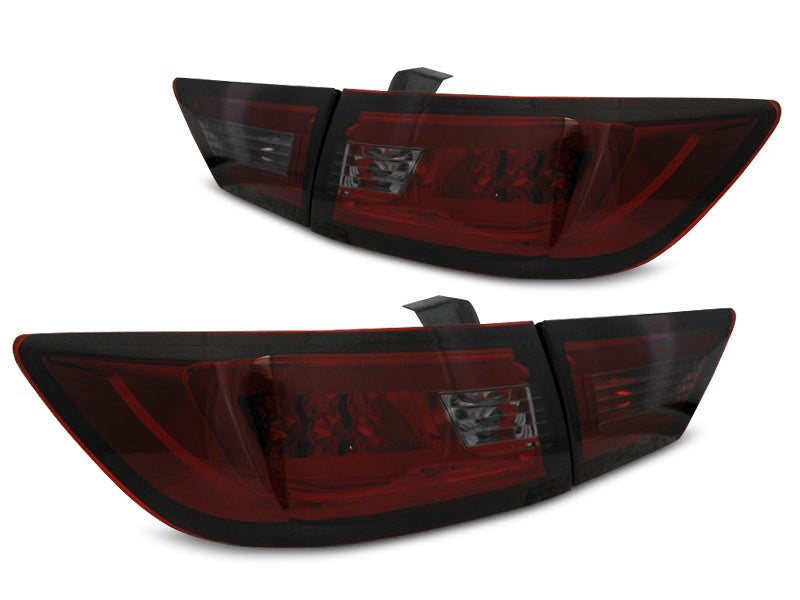 Tuning-Tec LED Lightbar Rückleuchten für Renault Clio IV (4) 13-16 rot/rauch