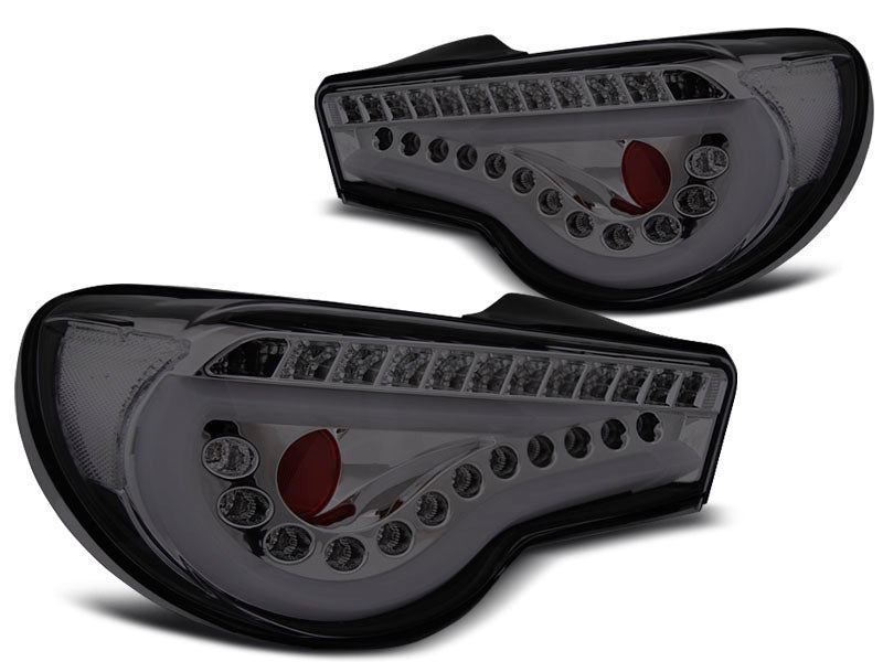 Tuning-Tec LED Lightbar Rückleuchten für Toyota GT86 12-16 rauch mit dyn. Blinker