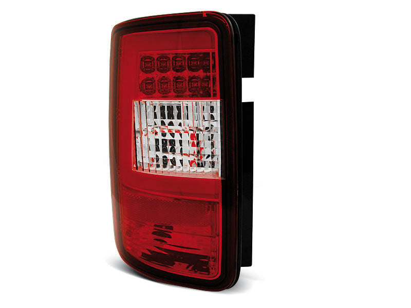 Tuning-Tec LED Lightbar Rückleuchten für VW Caddy 3 (2K) 03-14 rot/klar