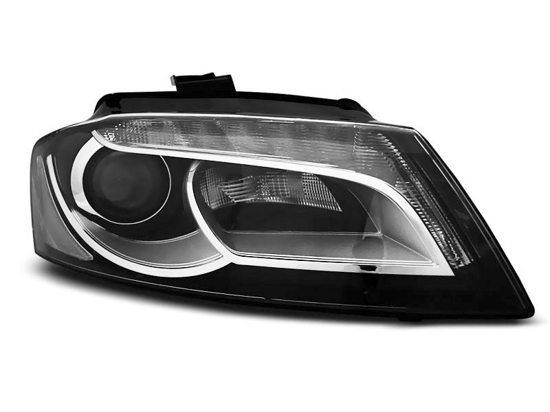 Tuning-Tec LED Tagfahrlicht Scheinwerfer für Audi A3 8P 08-12 schwarz