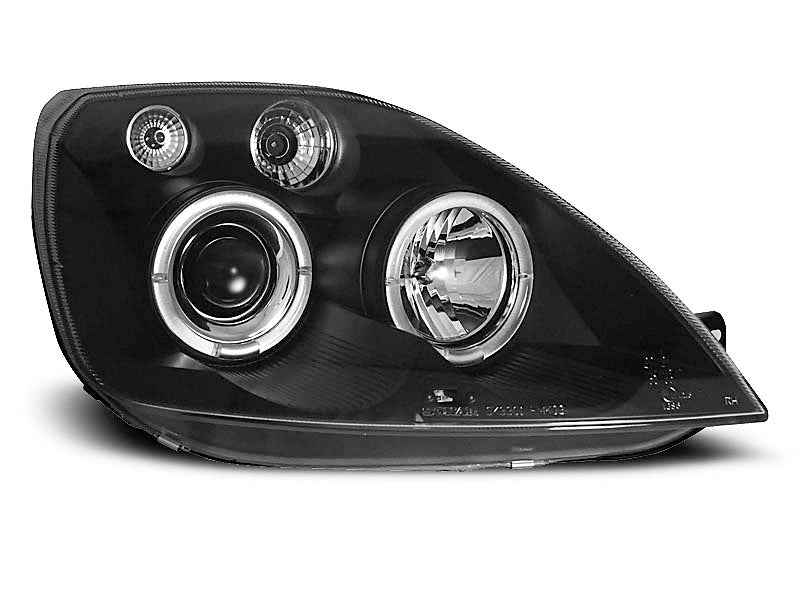 Tuning-Tec LED Angel Eyes Scheinwerfer für Ford Fiesta MK6 02-05 schwarz