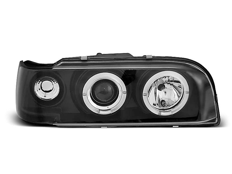 Tuning-Tec LED Angel Eyes Scheinwerfer für Volvo 850 92-96 schwarz