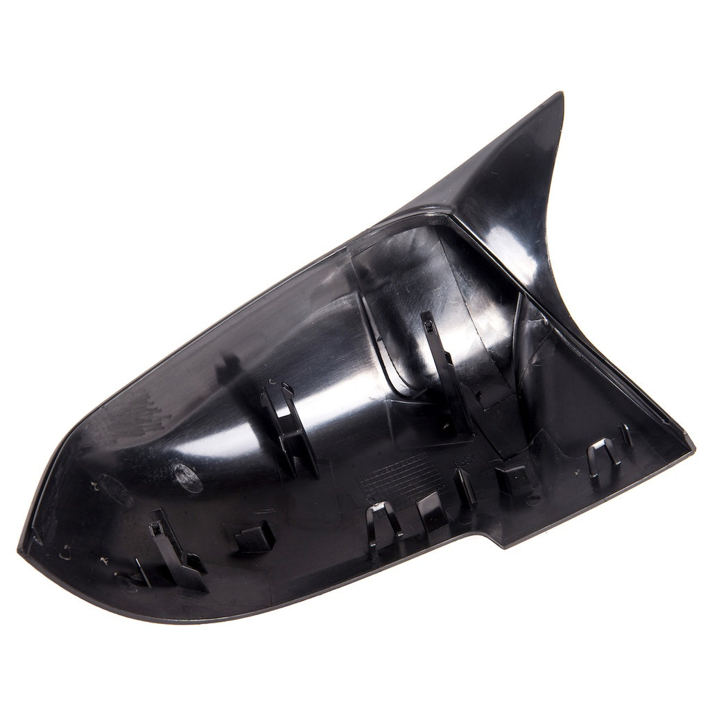 Unlackierte M-Style Spiegelkappen-Set Schwarz für BMW F20-F36 2012-2019