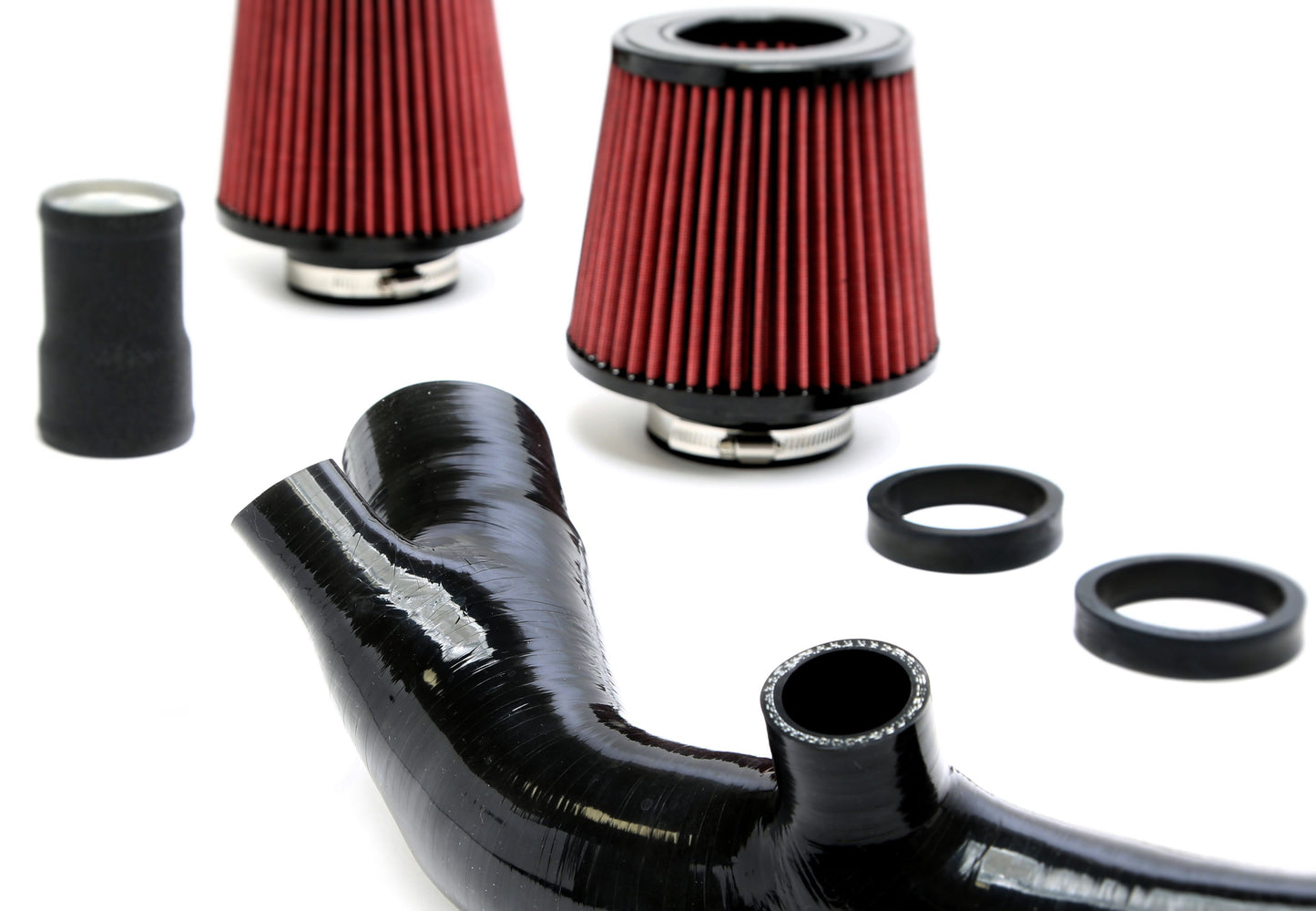 TA Technix Silikon Ansaugrohr Kit passend für BMW 1er (E82/E88), 3er (E90-E93), 5er (E60), Z4 (E89) mit Motorcode N54
