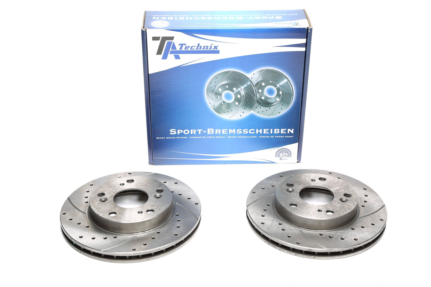 TA Technix Sport Bremsscheiben Satz Vorderachse passend für Honda Civic VII Hatchback / CR-V I
