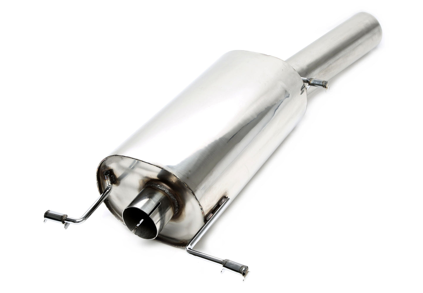 TA Technix Endschalldämpfer 1x90mm rund aus Edelstahlanlage EVOG1A-xx