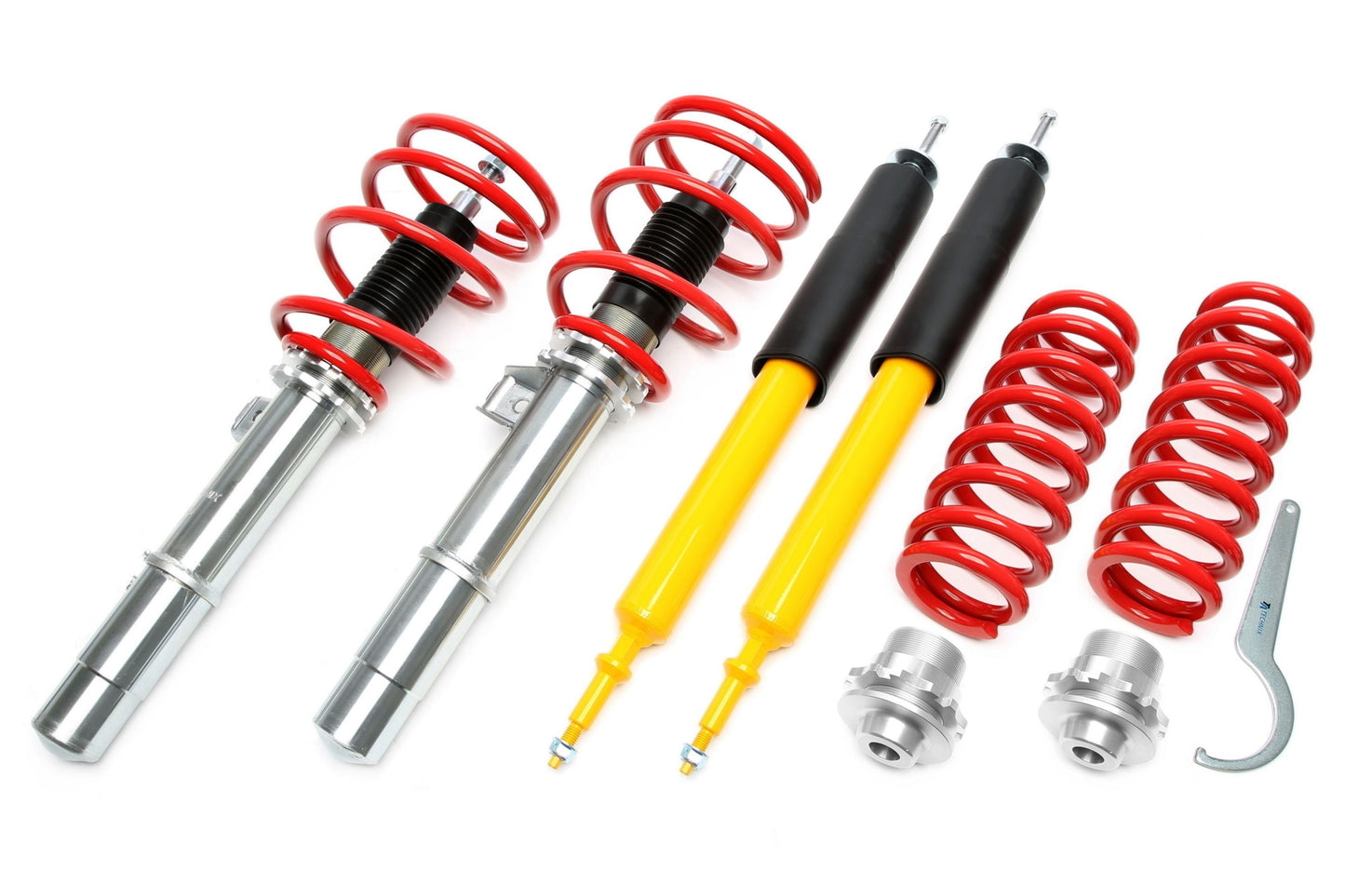 TA Technix Gewindefahrwerk passend für BMW 1er Serie 3-Türer, 5-Türer, -Coupe, Typ E81, E82, E87, 3er Serie Limousine, ...