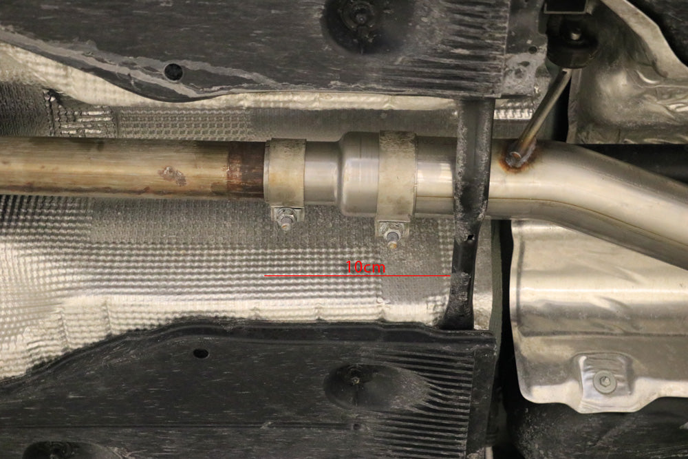 Skoda Octavia 5E RS - TDI - 4x4 mit Diesel-Endrohrblenden Halbanlage rechts/links ab Kat - Austritt der Endrohre in den or...