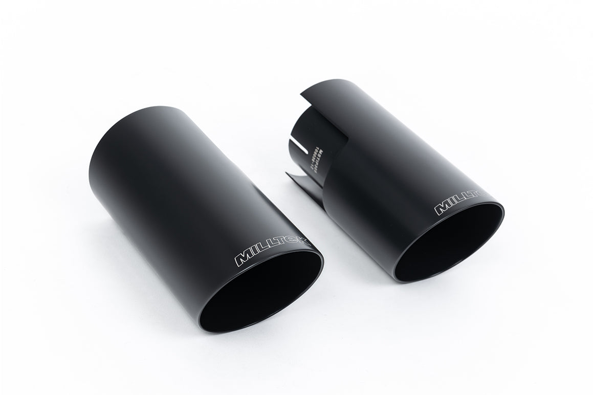 Milltek Sport Abgasanlage passend für Ford Ranger 4 2.0 TDCI 205PS Bi-Turbo Diesel (Ranger Raptor Style) - schwarze Endroh...