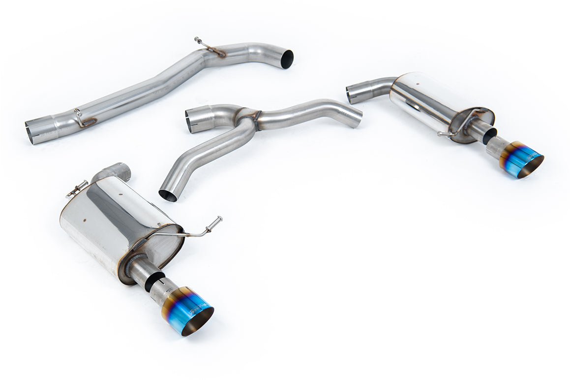 Milltek Sport Auspuffanlage passend für Volkswagen Golf Mk7 2.0 TFSI Alltrack / Estate / Station Wagon / Combi 4-Motion - ...