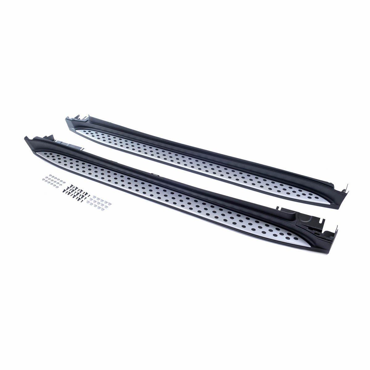 SUV Seitenschweller Set Aluminium passend für Mercedes ML-Klasse W164 2005-2011