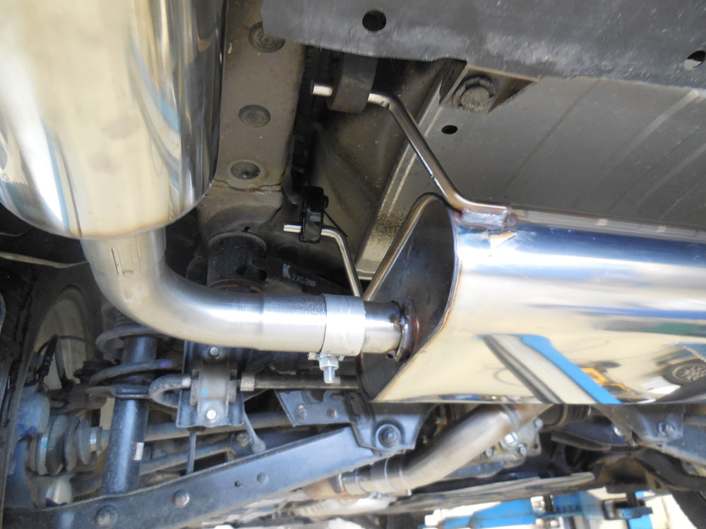 Subaru Impreza GP 4x4 Endschalldämpfer quer Ausgang rechts/links - 1x100 Typ 12 rechts/links