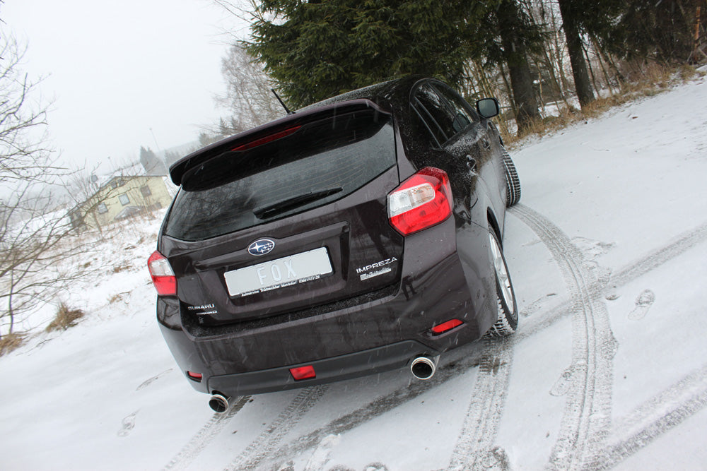 Subaru Impreza GP 4x4 Endschalldämpfer quer Ausgang rechts/links - 1x100 Typ 27 rechts/links