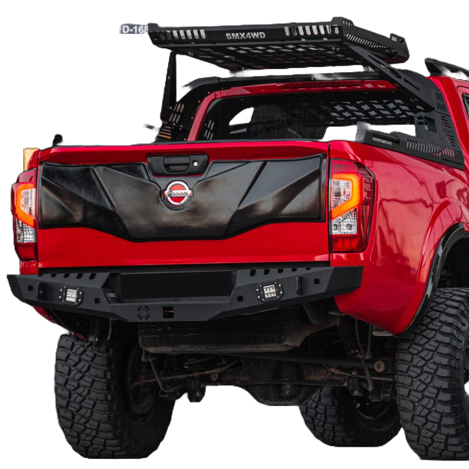 Heckklappenabdeckung passend für NISSAN Navara NP300 (D23) 2014-2021 V2 Matt Schwarz