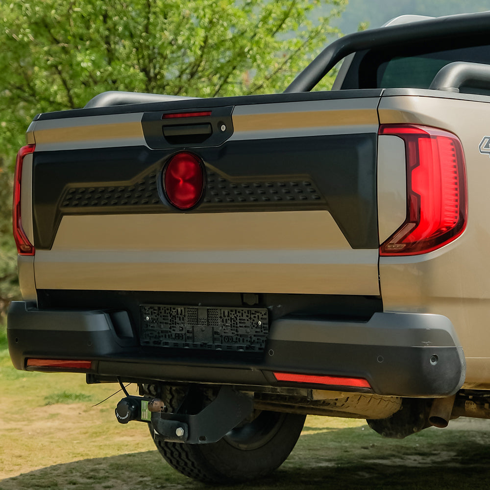 Halbtürabdeckung passend für VW Amarok MK2 2022+ Matt Schwarz