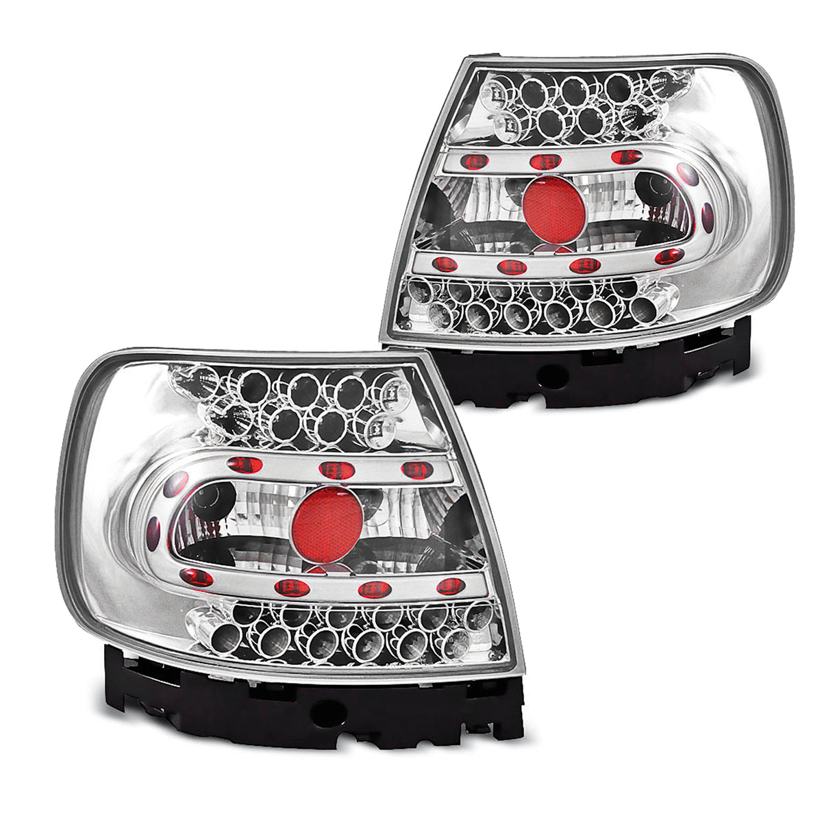 LED Rücklichter Chrom passend für Audi A4 B5 11.94-09.00