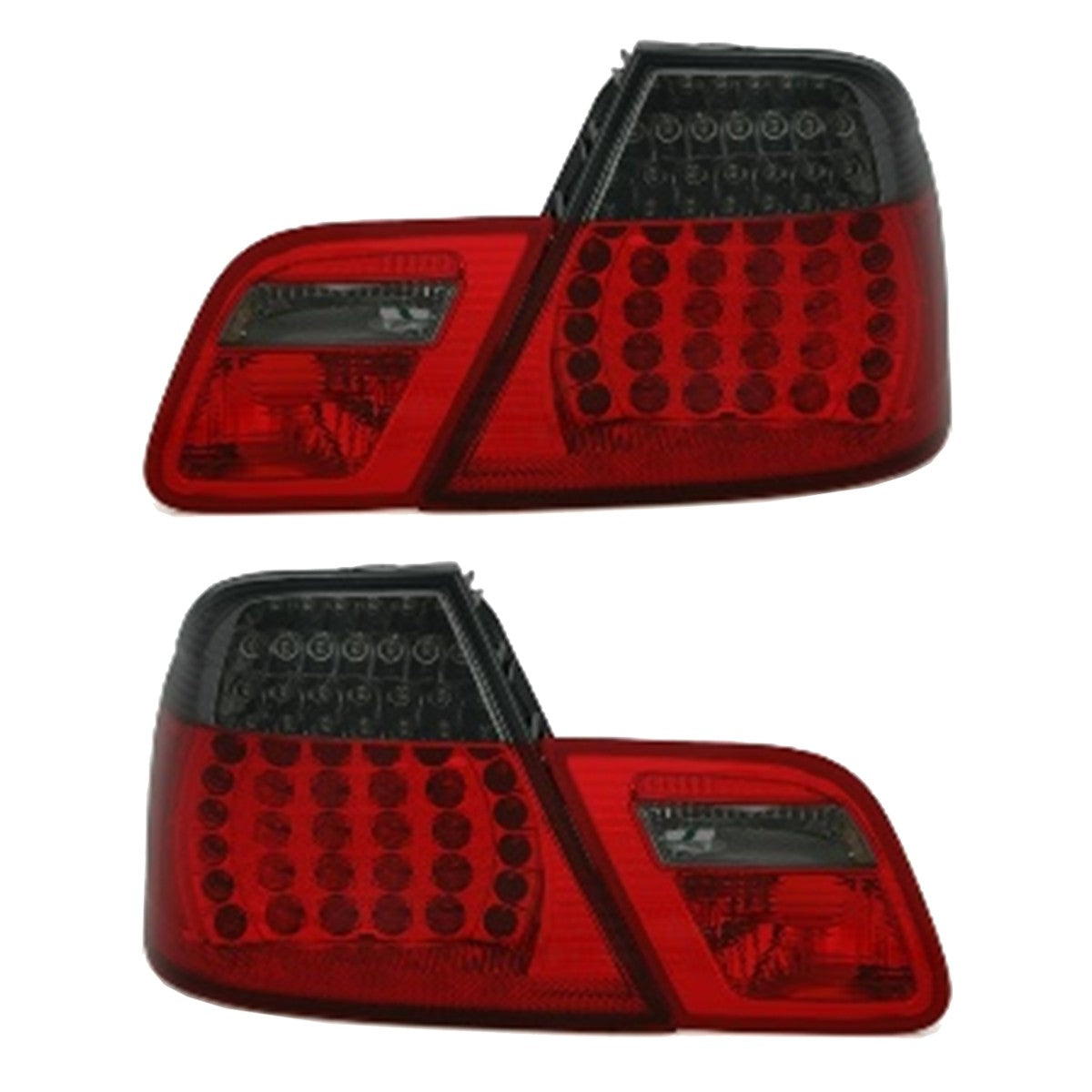 LED Rücklichter Rot Smoke passend für BMW 3er E46 Coupé 2003-2006