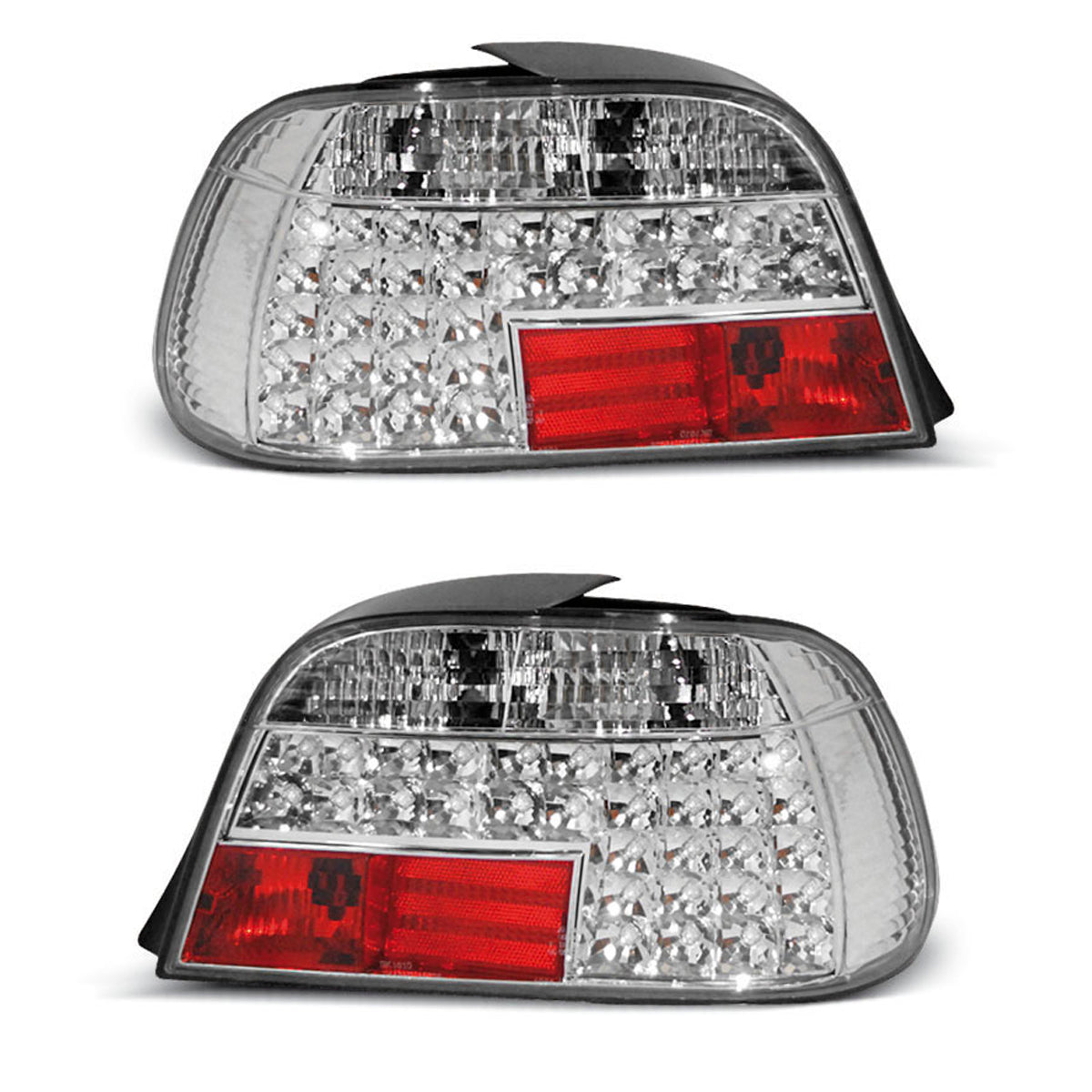 LED Rücklichter Chrom passend für BMW E38 06.94-07.01