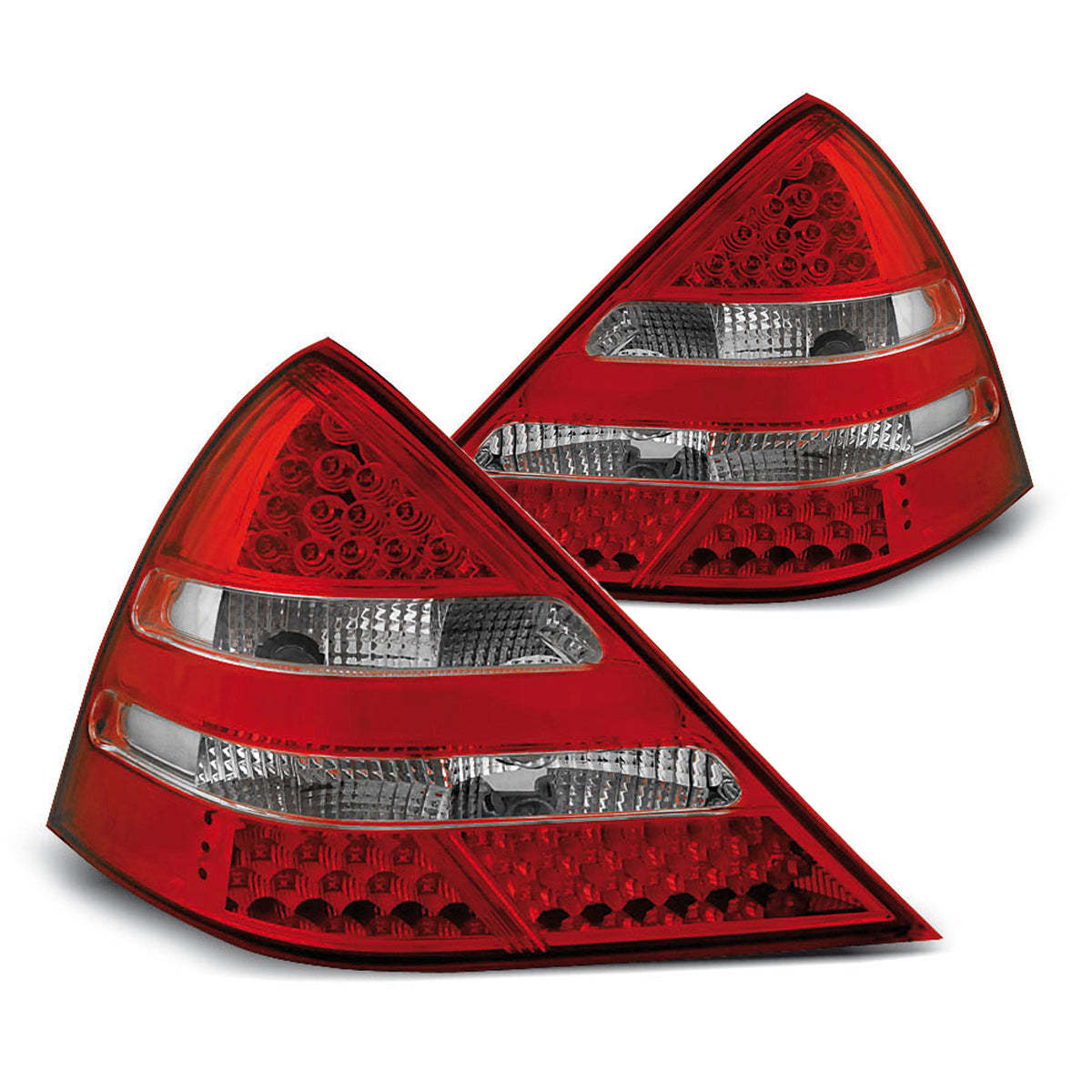 LED Rücklichter Rot Weiß passend für MERCEDES R170 SLK 04.96-04