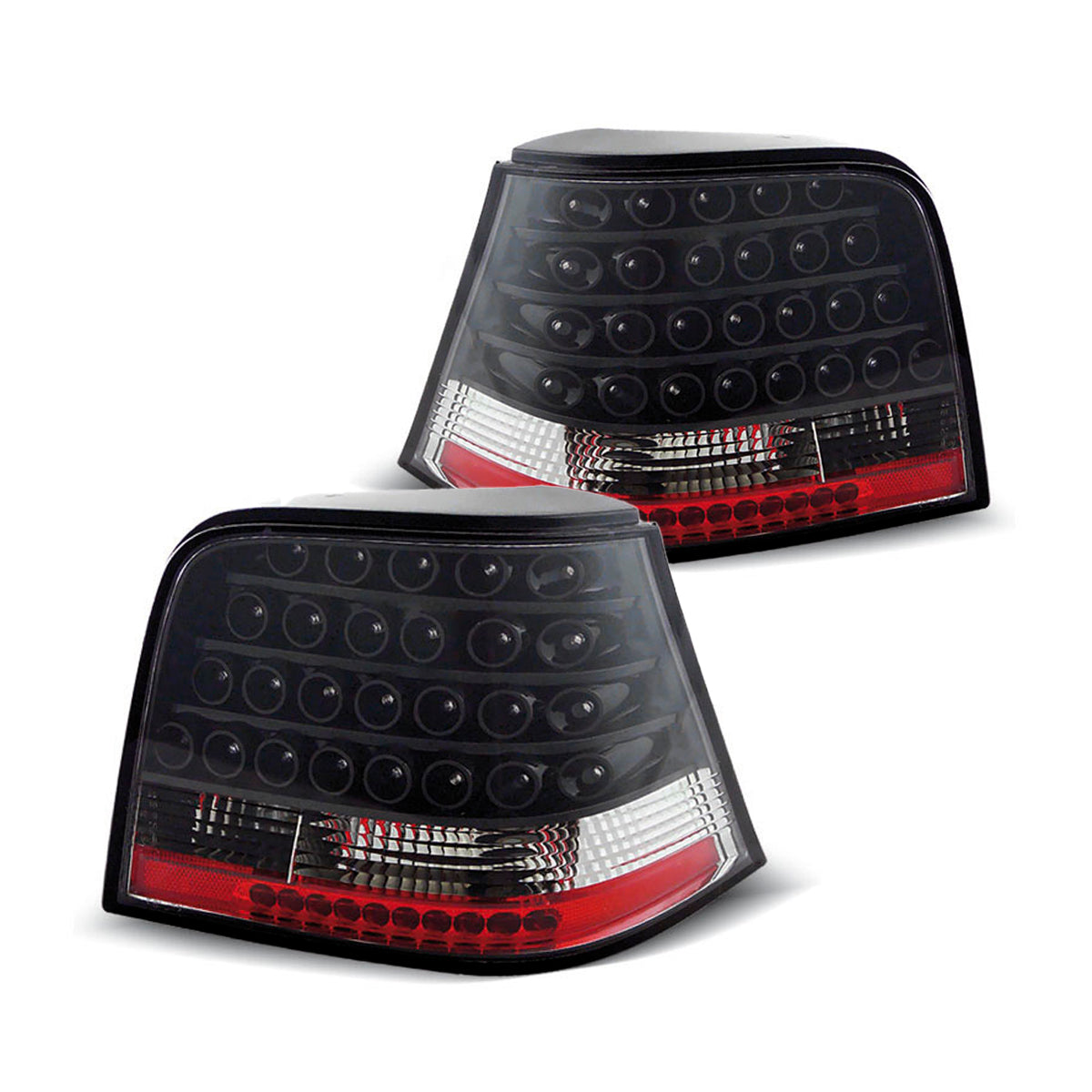 LED Rücklichter Schwarz passend für VW Golf 4 09.97-09.03