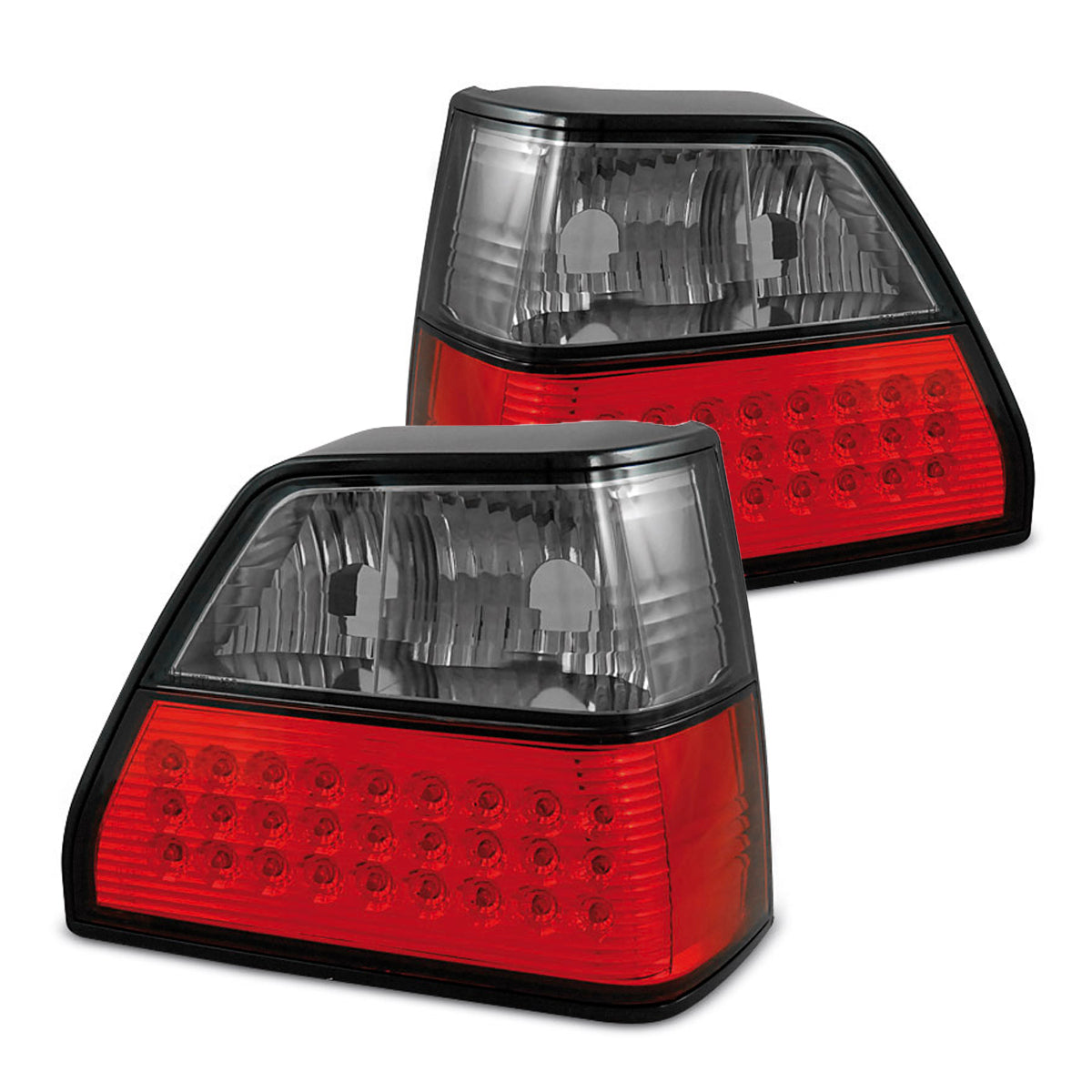 LED Rücklichter Rot Rauch passend für VW Golf 2 08.83-08.91