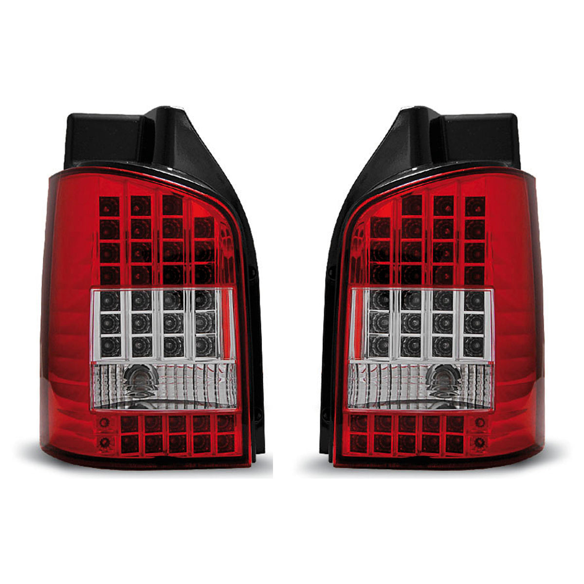 LED Rücklichter Rot Weiß passend für VW T5 04.03-09