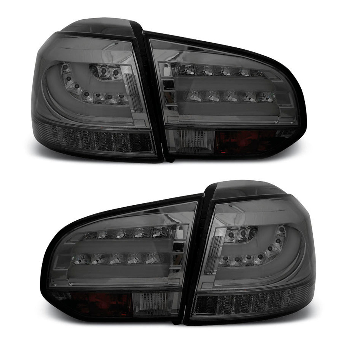 LED BAR Rücklichter Rauch passend für VW Golf 6 10.08-12