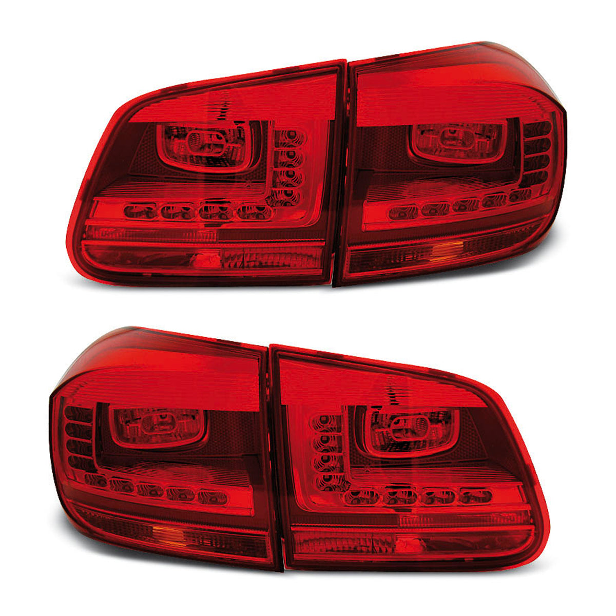 LED Rücklichter Rot passend für VW Tiguan 07.11-12.15