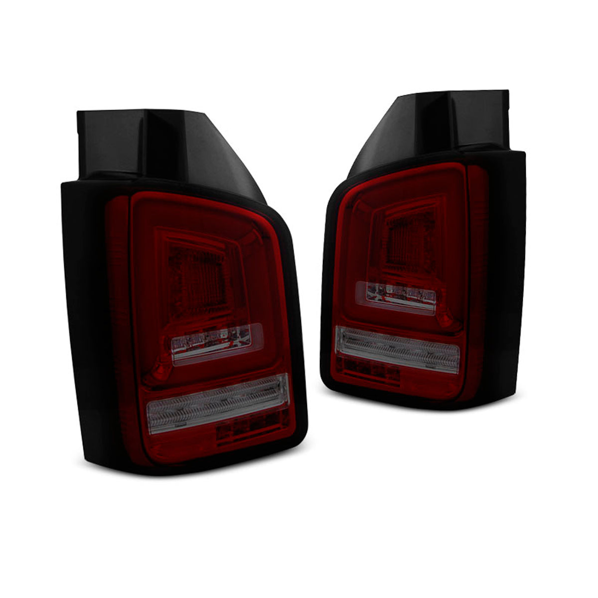 LED BAR Rücklichter Rot Rauch SEQ passend für VW T5 04.03-09