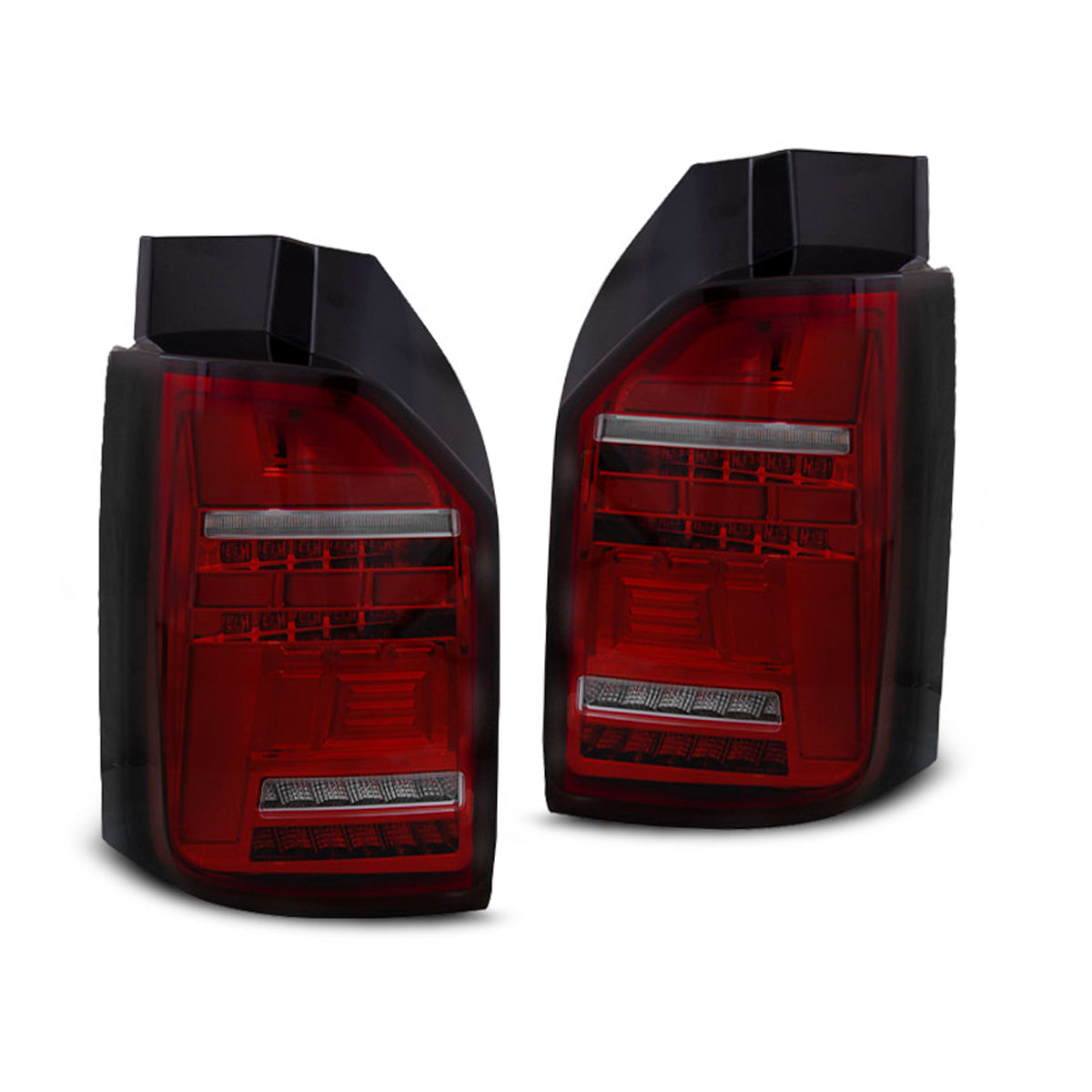 LED BAR Rücklichter Rot Rauch SEQ passend für VW T6.1 20- OEM-Birne