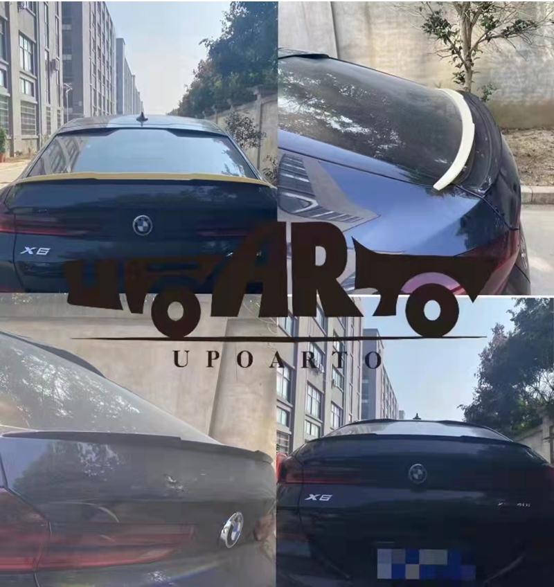 Kofferraumspoiler Hochglanz Schwarz passend für BMW X6 G06 2019-