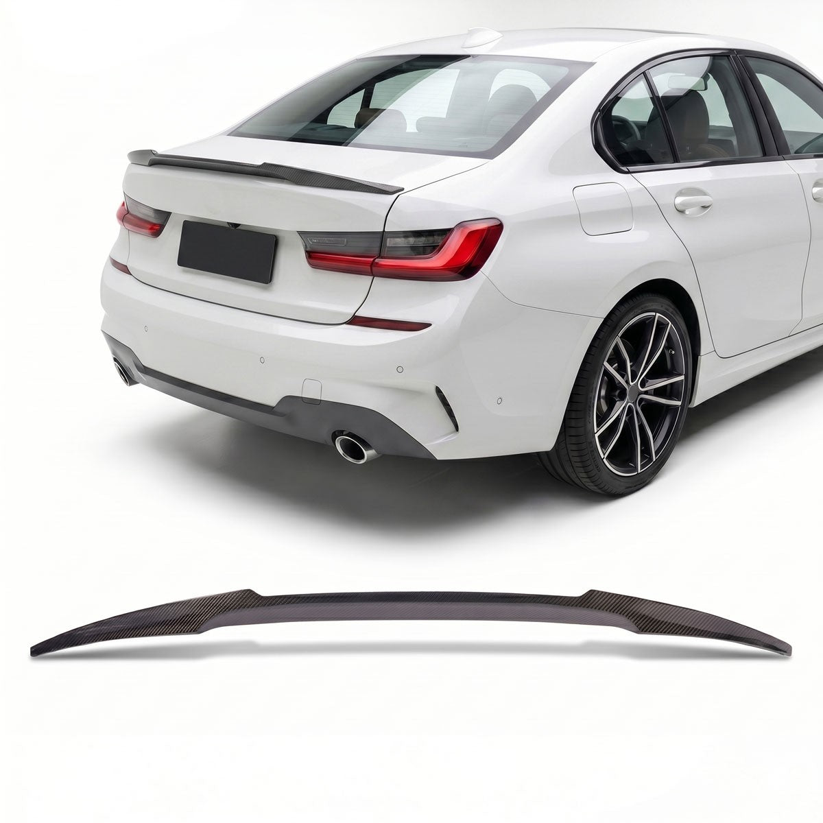 Kofferraumspoiler Carbon-Optik passend für BMW 3er (G20) Limousine 2018-2024