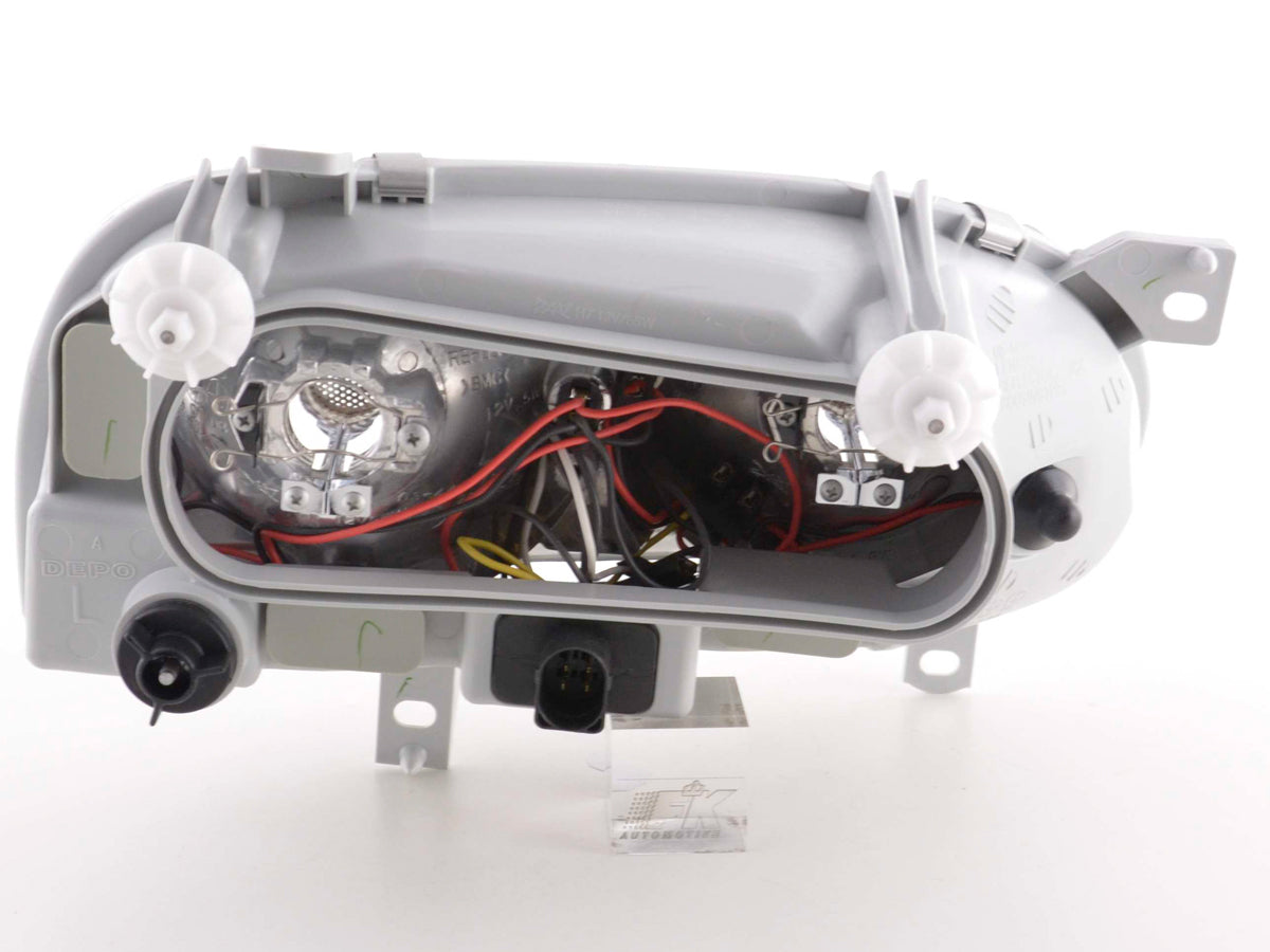 Scheinwerfer Set Angel Eyes VW Golf 3 Typ 1HXO, 1 EXO 91-97 schwarz