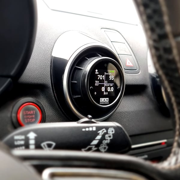 MFD15 - 52mm Einsatz für Audi A1/S1 LHD/RHD