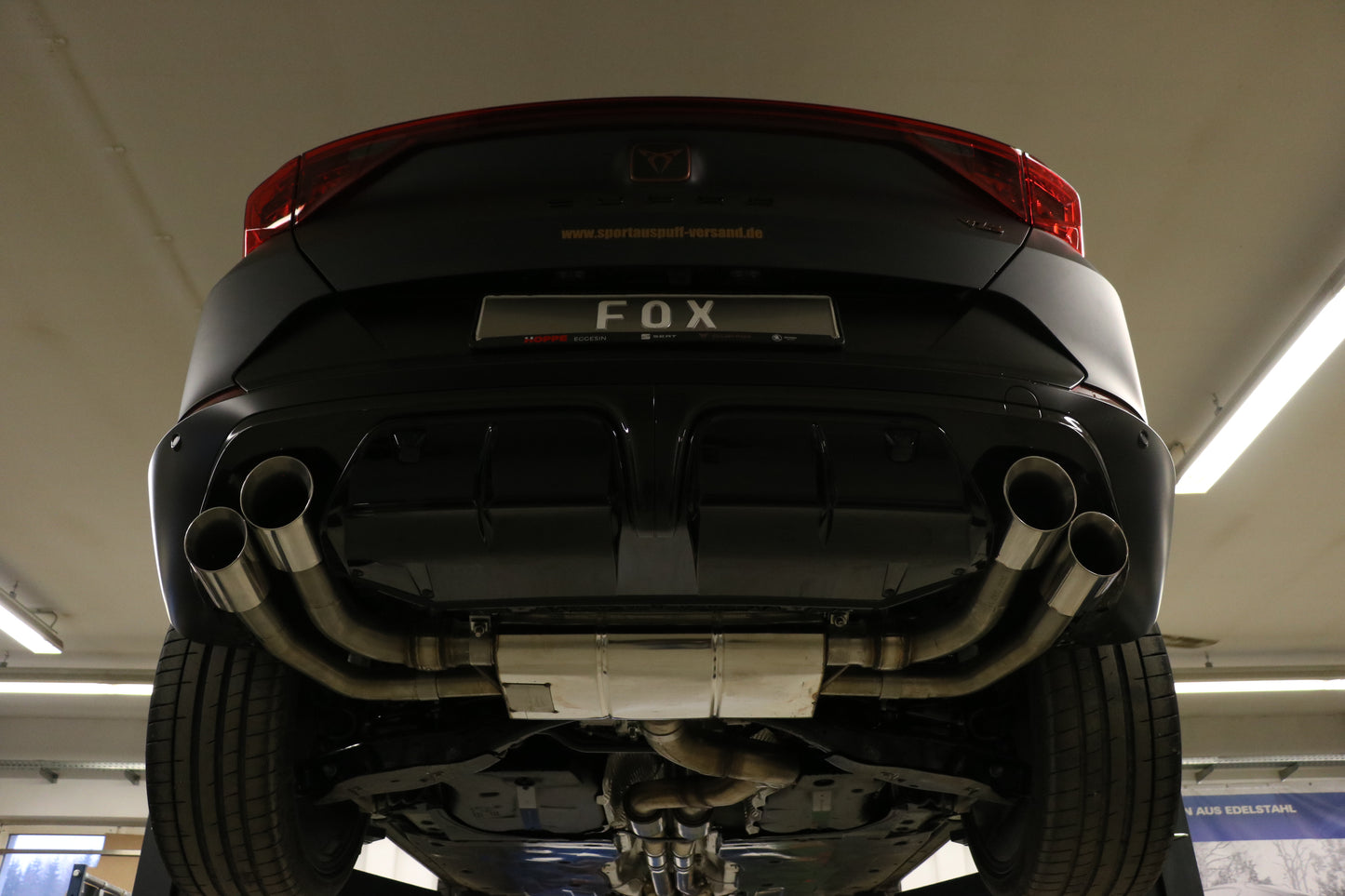 CUPRA Formentor 4x4 - VZ5 Endschalldämpfer mit 2 Abgasklappen - 2x100 und 2x90 Typ 25