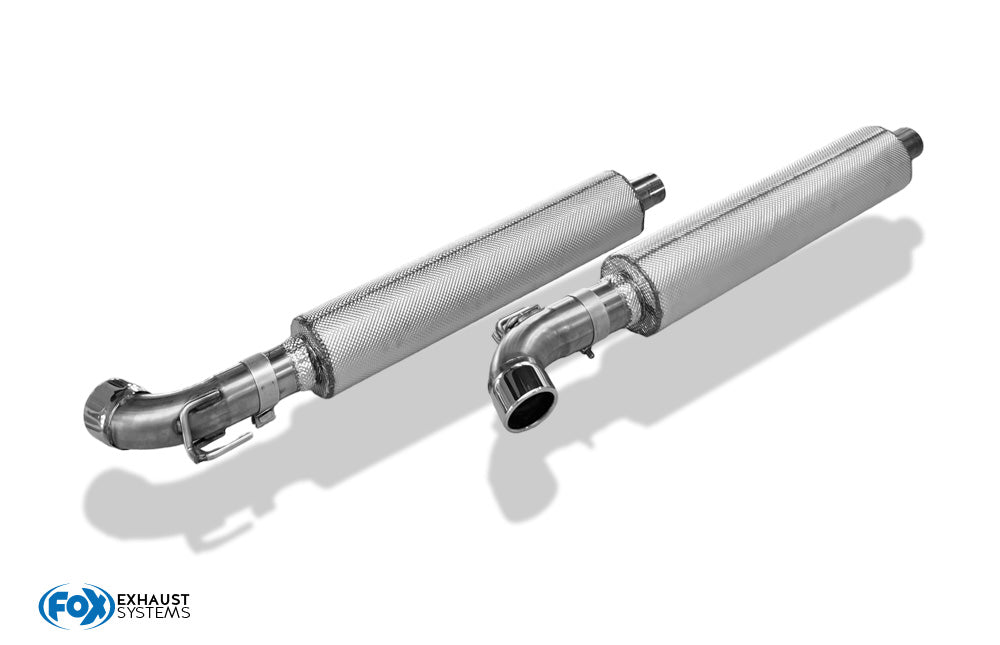 Dodge Viper SRT-10 Endschalldämpfer Sidepipe mit Thermoisolierung - 1x90 Typ 12 rechts/links